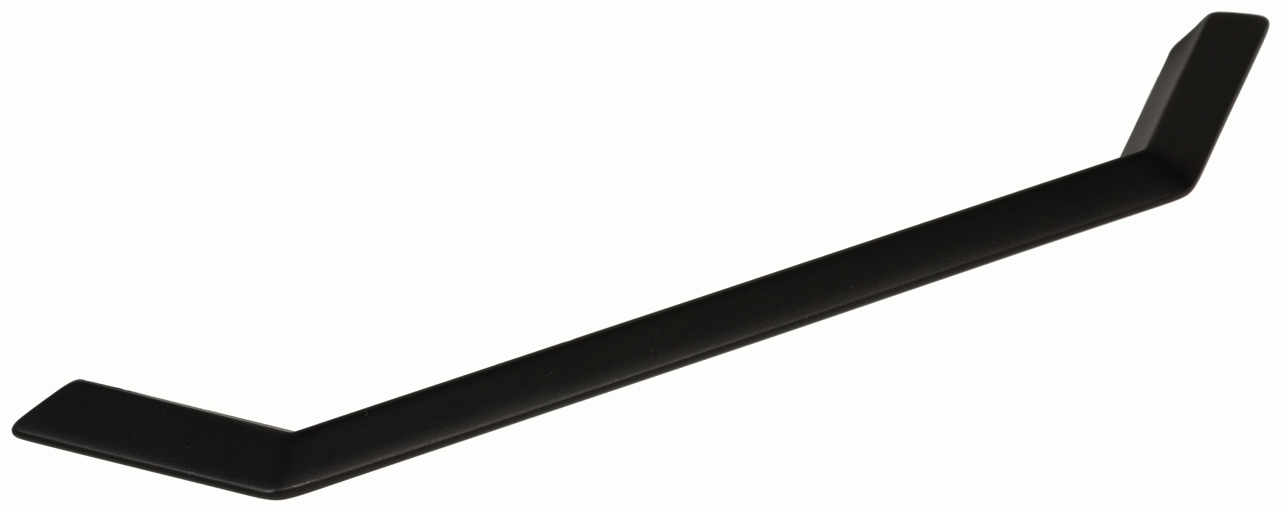 Image of Wickes Walton Geometric Bar Handle - Matt Black 218mm