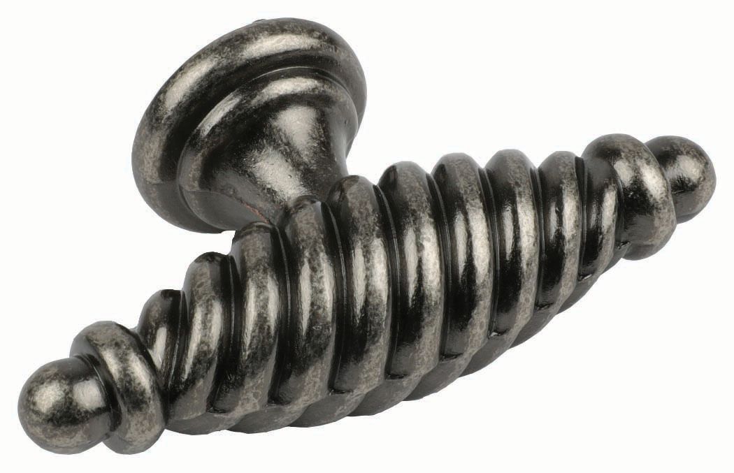 Wickes Henley T Knob Handle - Antique Pewter 65mm