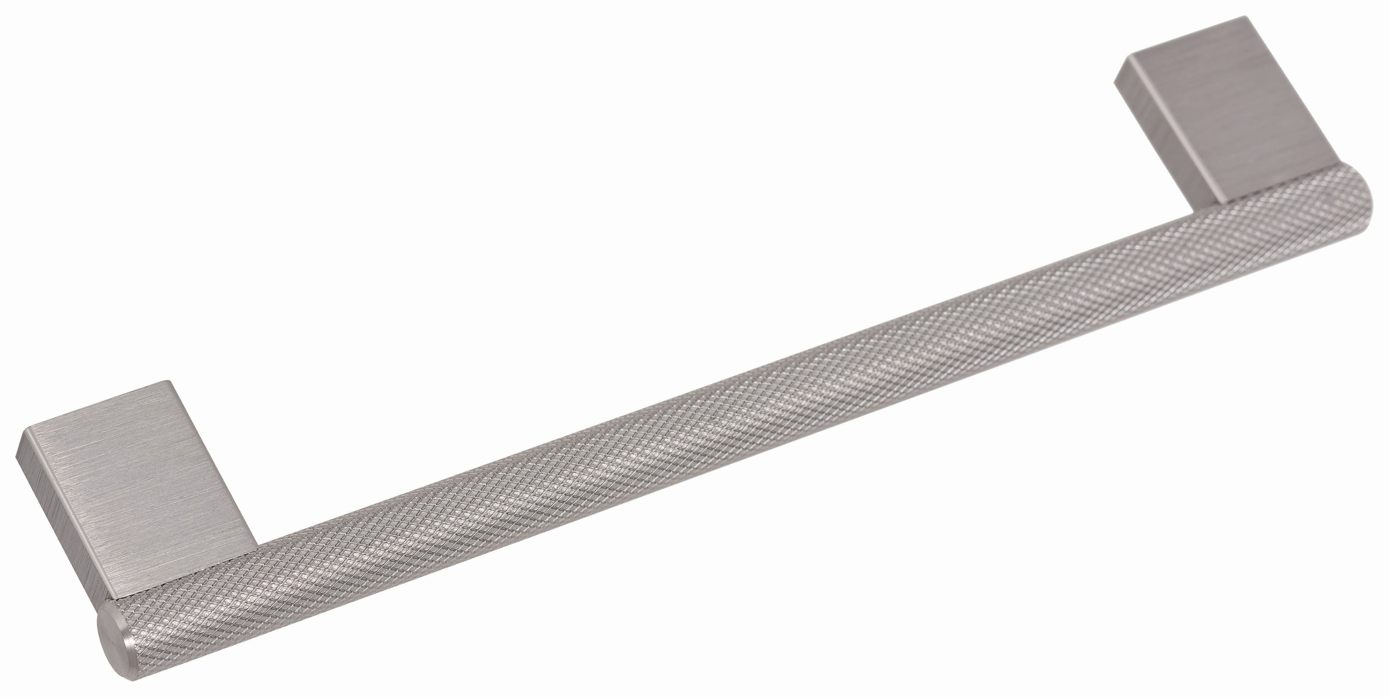 Image of Dalston Textured Bar Handle Brushed Steel 182mm
