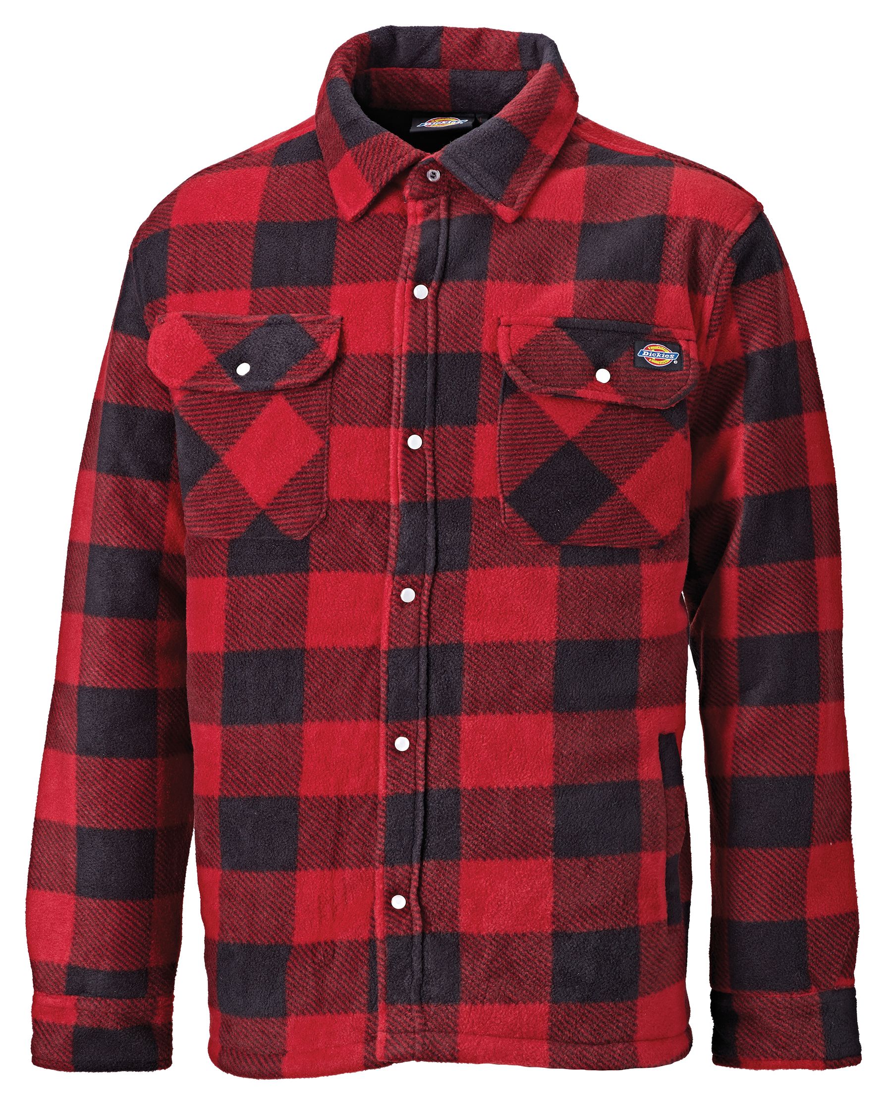 Dickies Red Portland Checked Padded Shirt