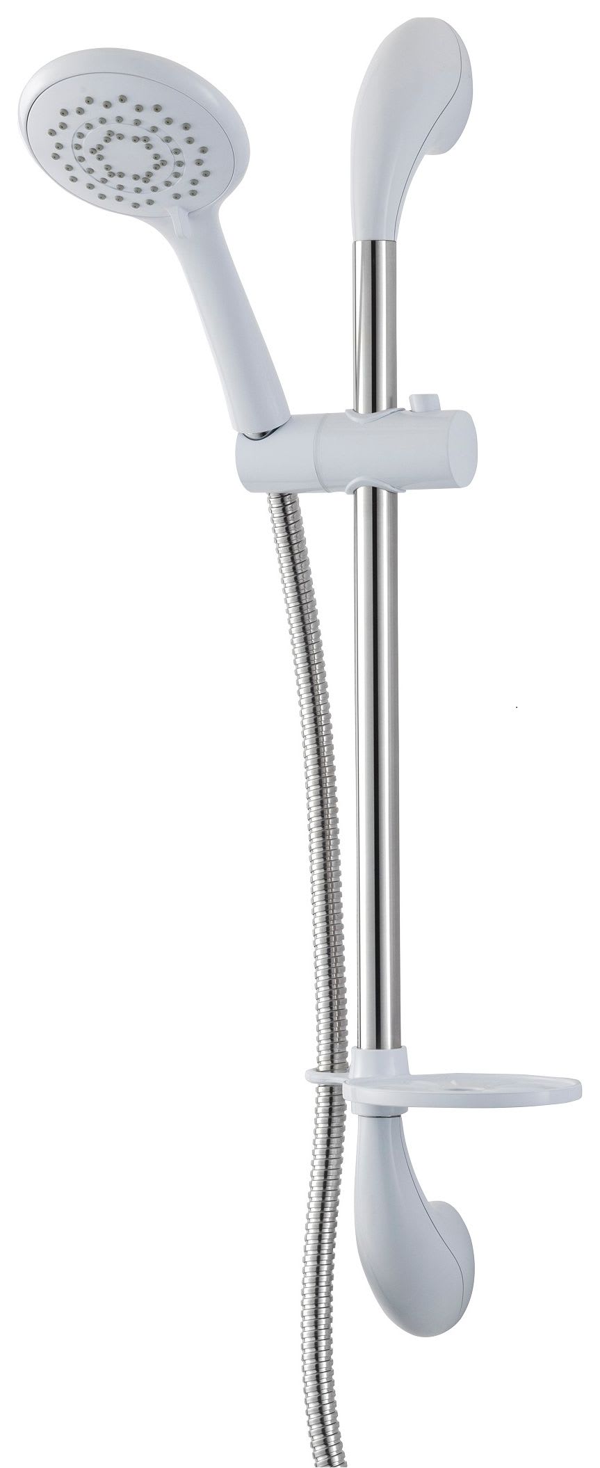 Triton 5 Function White Shower Kit Wickes.co.uk