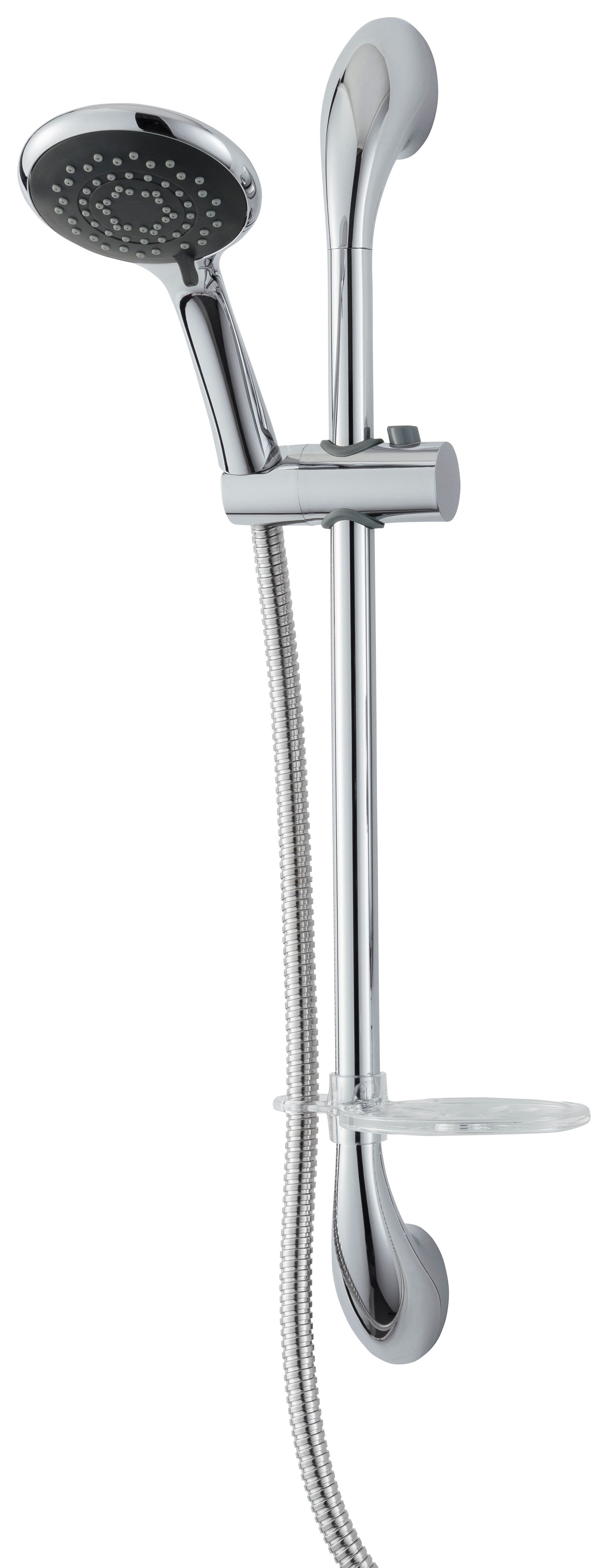Triton 5 Function Chrome Shower Kit Wickes.co.uk