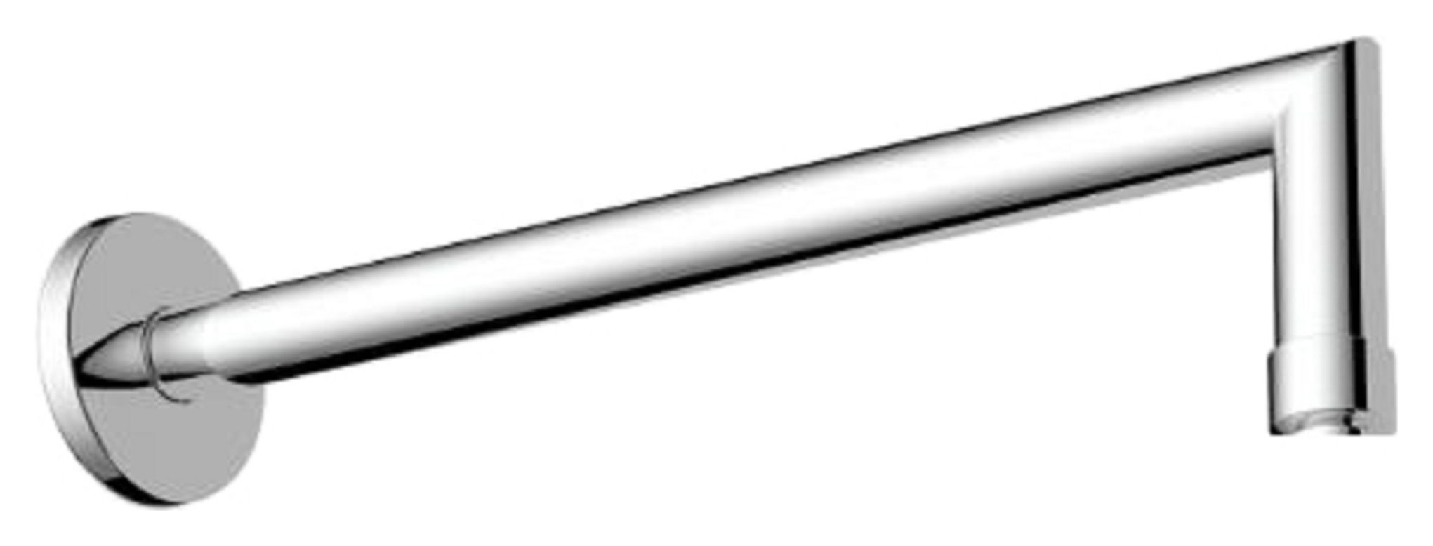 Croydex Over Head Fixed Straight Chrome Shower Arm