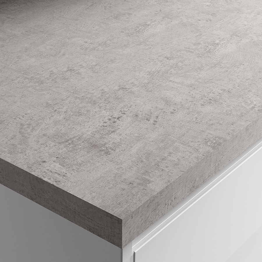 Image of Woodstone Grey Square Edge Breakfast Bar 38mm X 900 X 3m