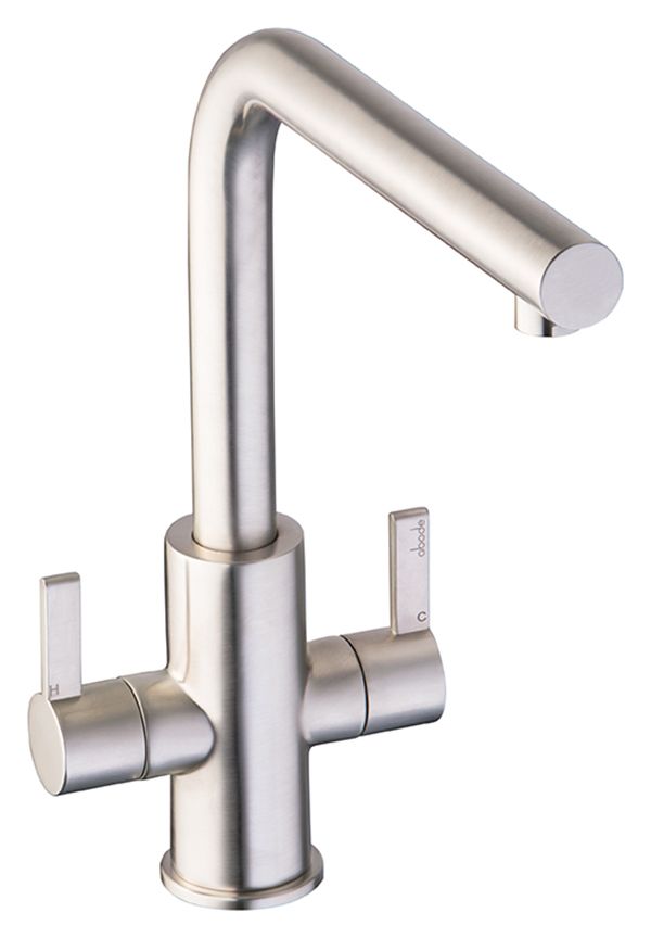 Image of Abode Althia Monobloc Kitchen Tap - Brushed Nickel