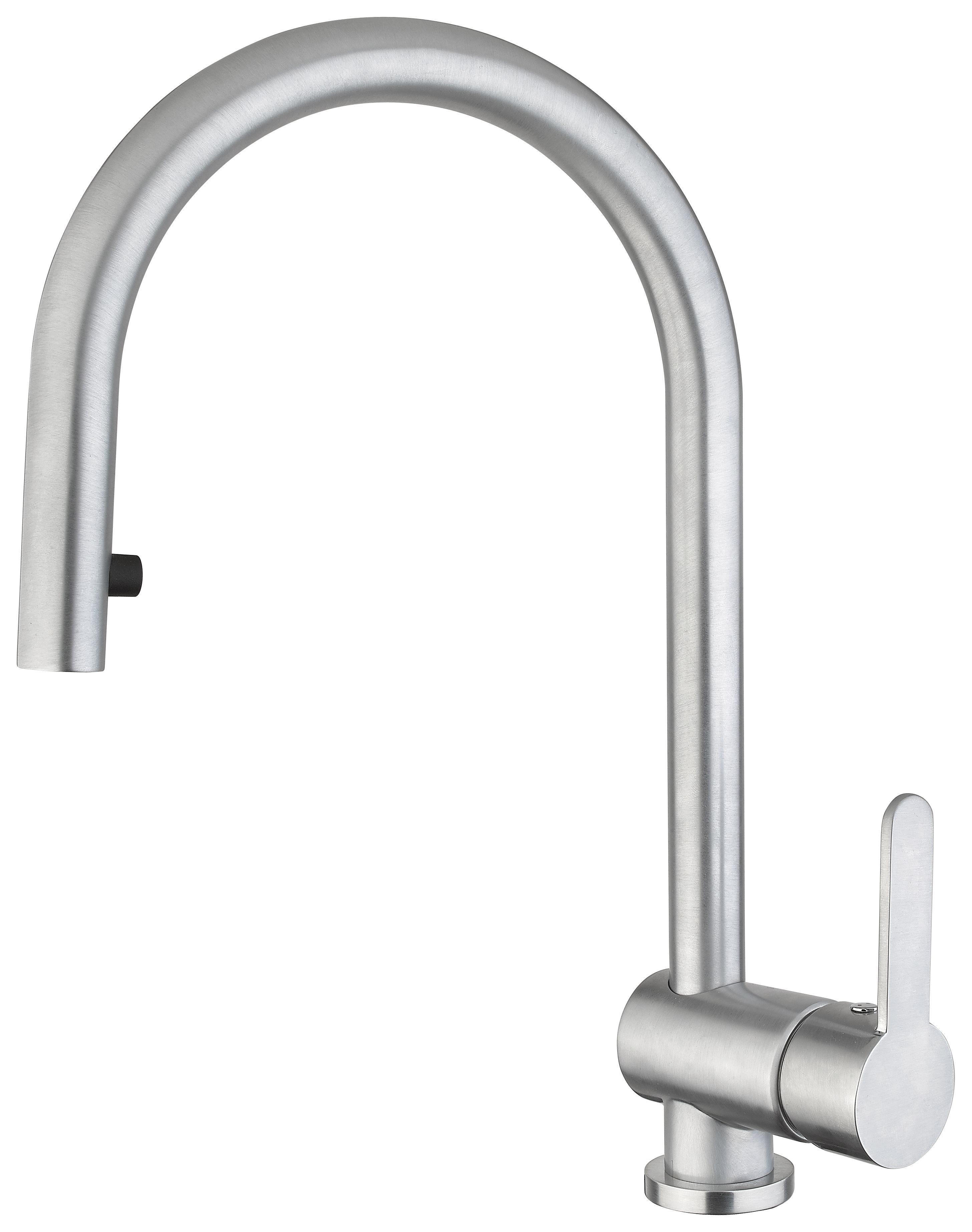 Image of Abode Czar Pull Out Kitchen Tap - Chrome