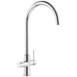 Abode Prothia 3 in 1 Hot Water Kitchen Tap Chrome