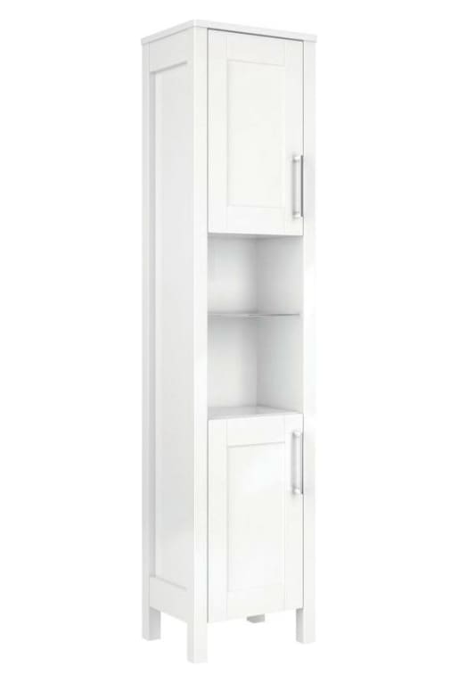 Frontera Traditional Freestanding White Tower Unit - 1820