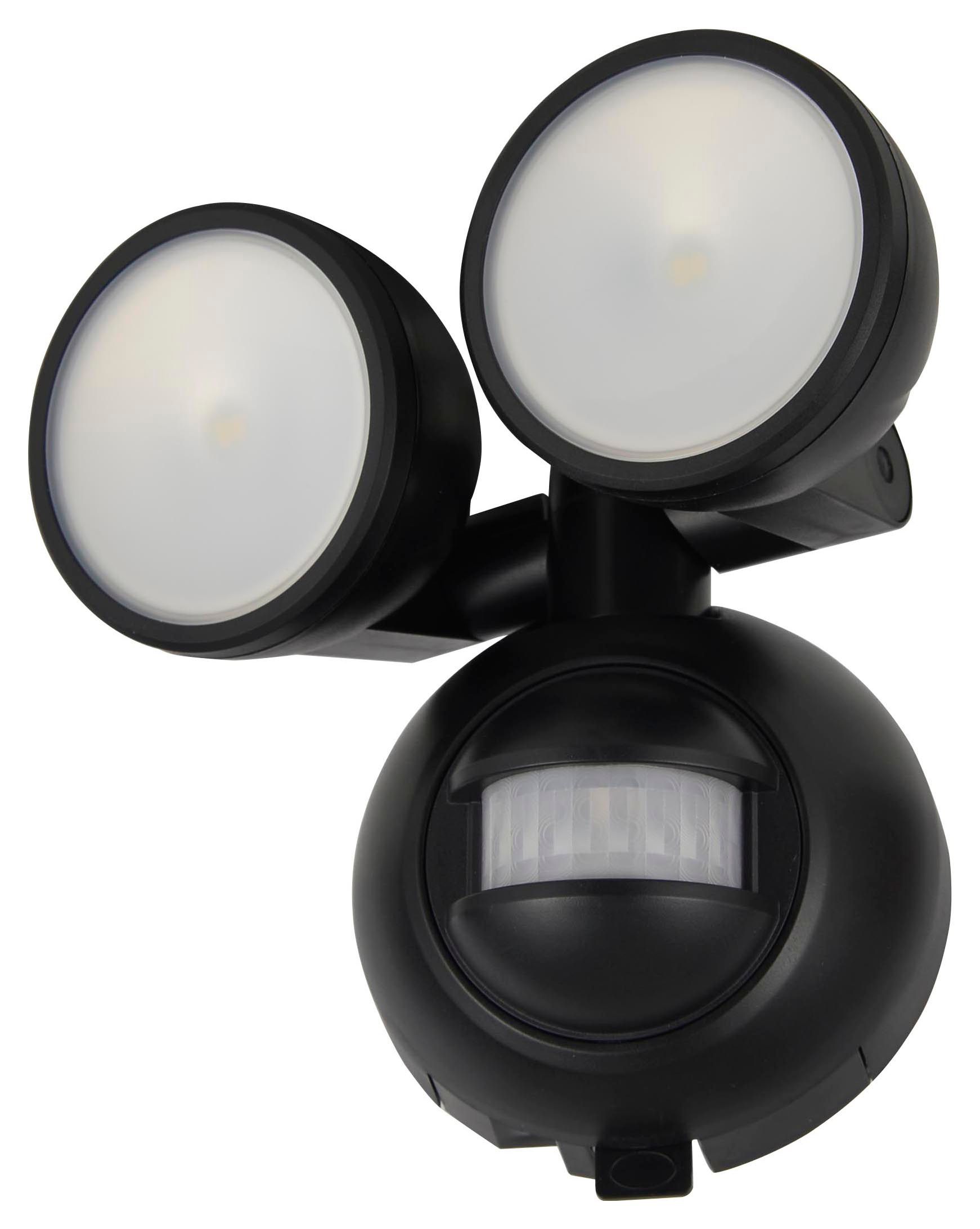 Coast Felis LED Battery PIR Twin Spotlight