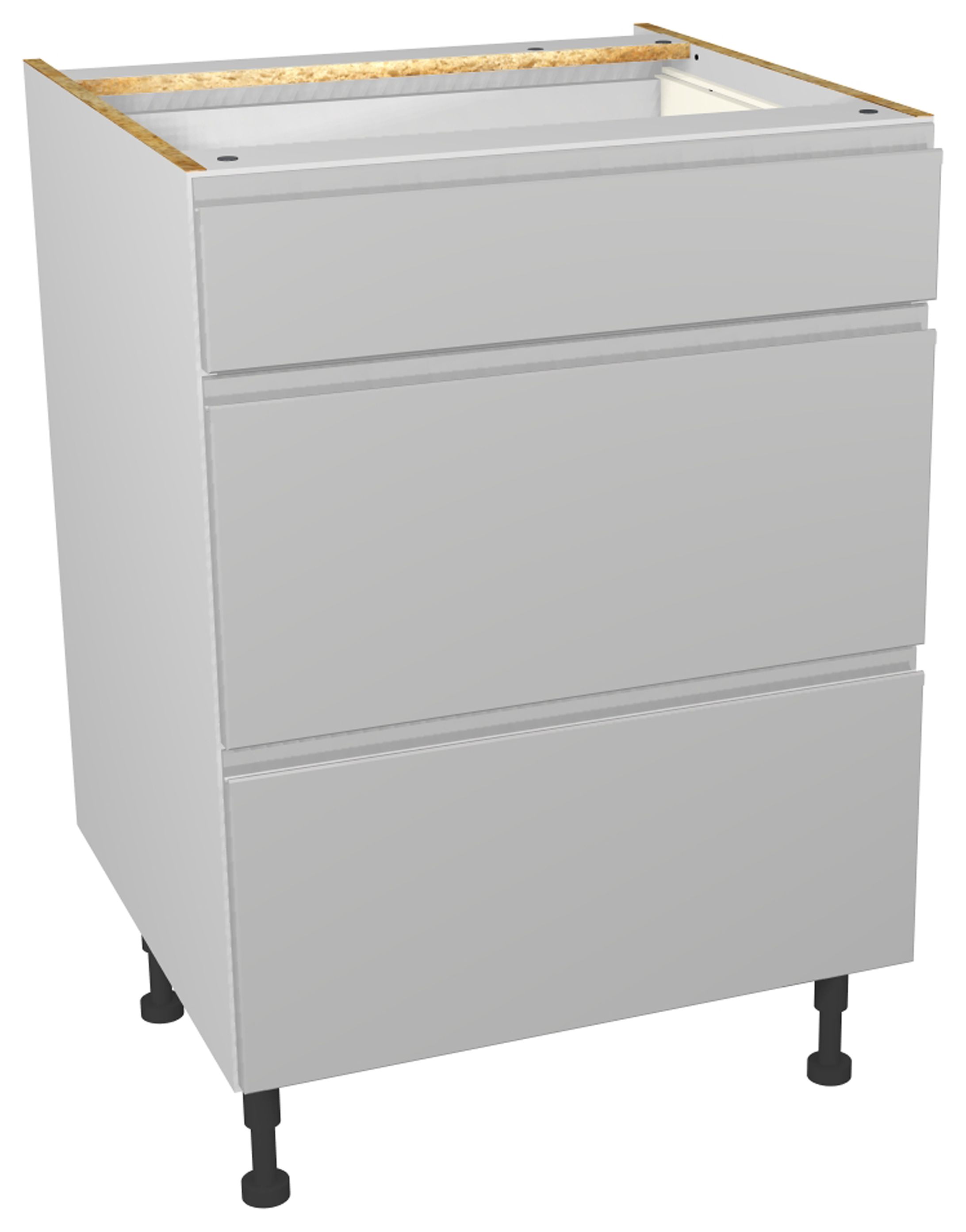 Image of Madison Grey Drawer Unit 600mm