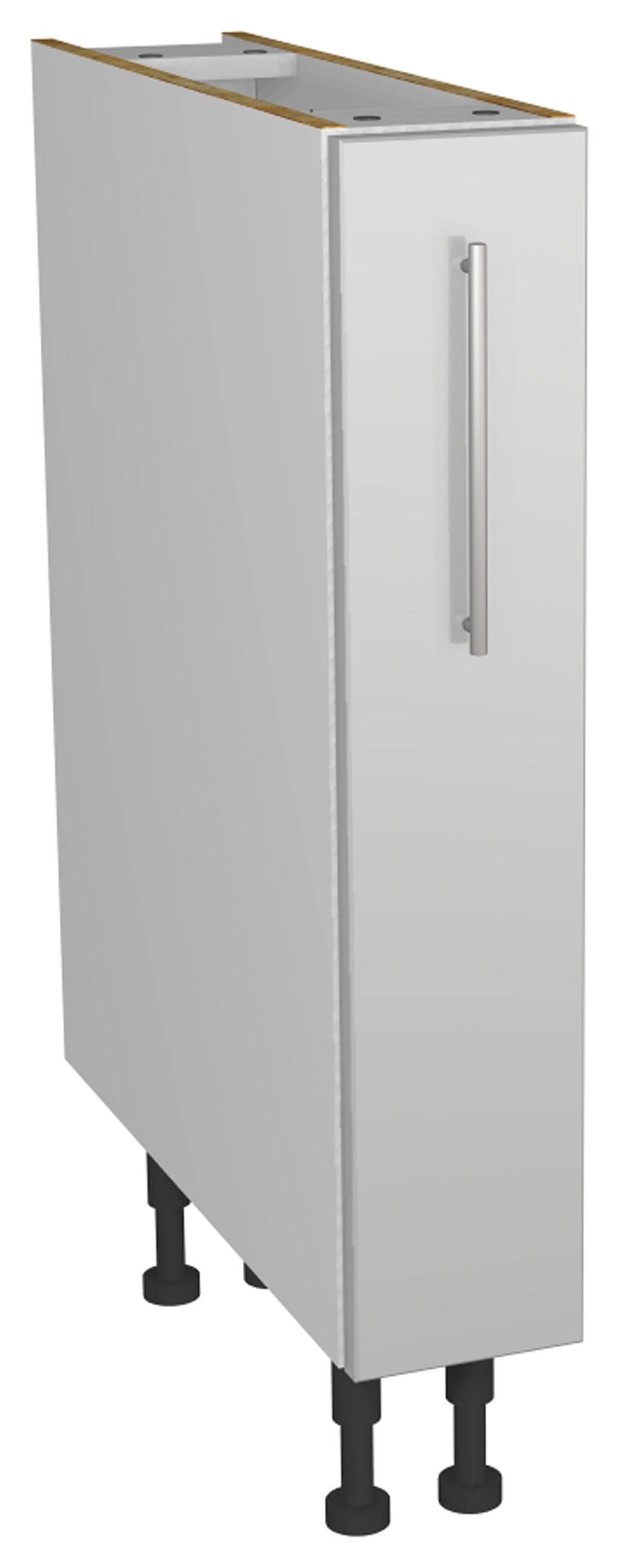 Image of Orlando Grey Pull Out Base Unit - 150mm