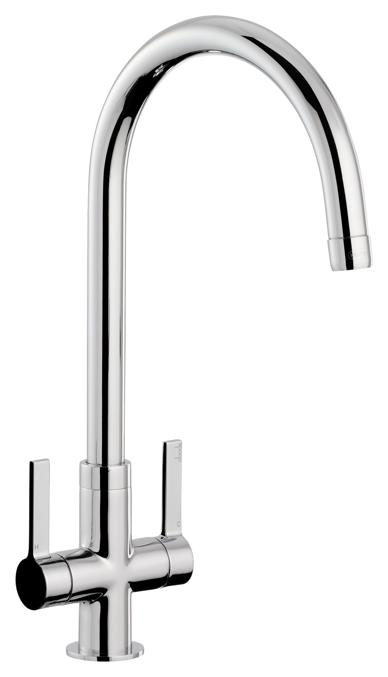 Image of Abode Pico Monobloc Kitchen Tap - Chrome