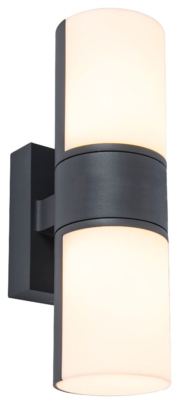 Lutec Cyra Double Head LED Rotatable Wall Light