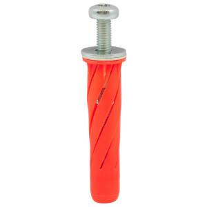 Image of Timco Multi-fix Stella Fixings Red M5 X 80mm 25 Pack