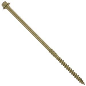 Timco In-dex Timber Screws Hex Green 6.7 x 125mm 50 Pack