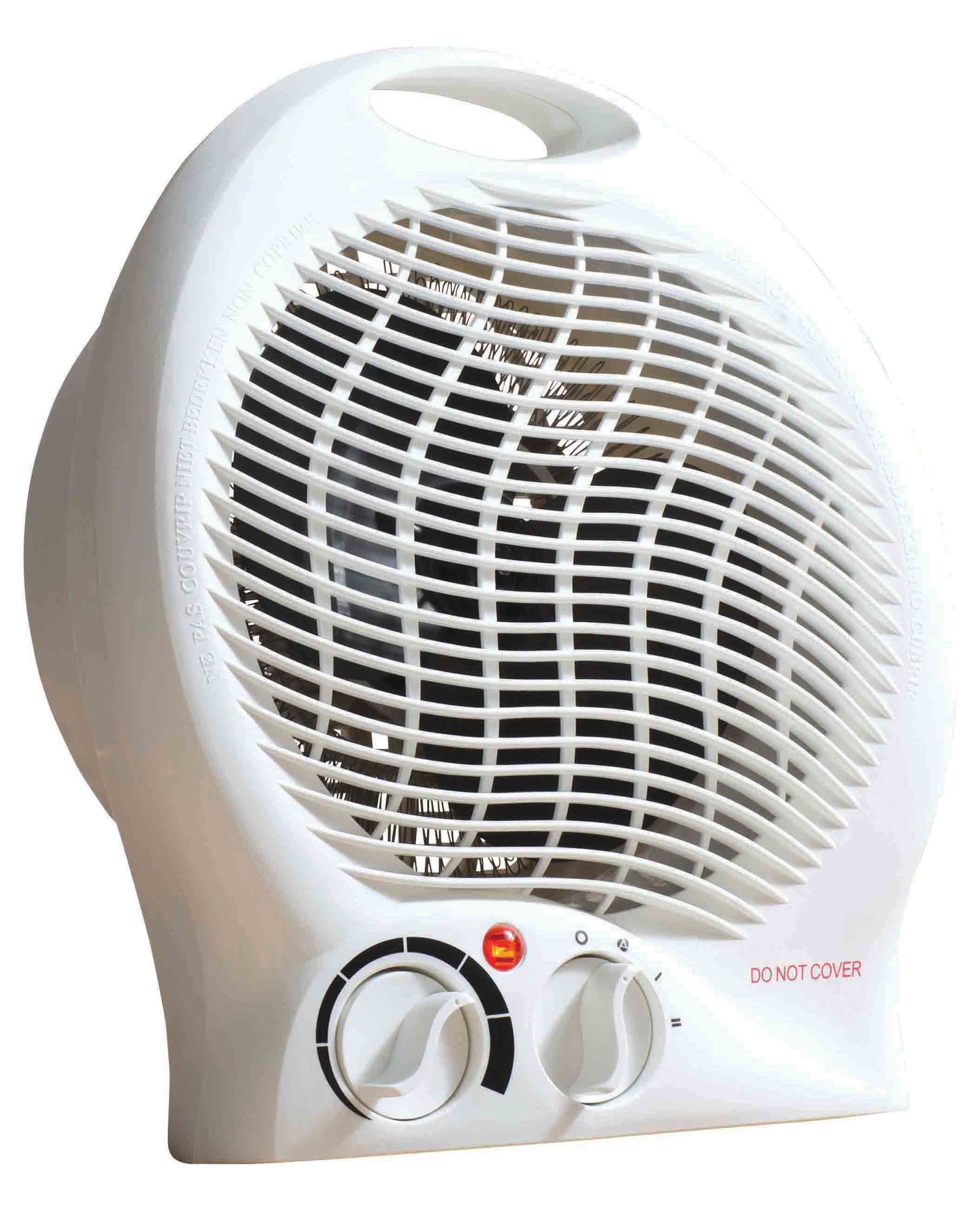 Fine Elements 2kW Upright Fan Heater - White