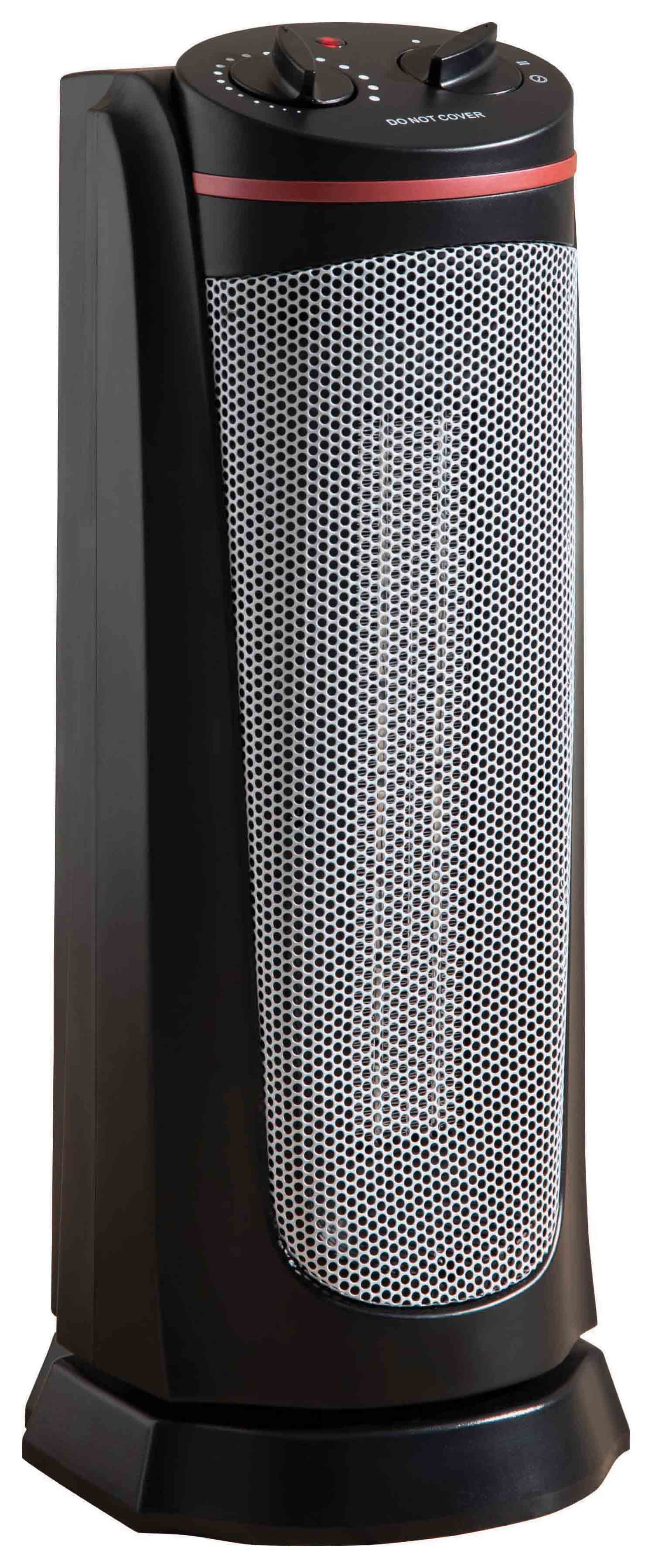 Fine Elements Tower Ceramic Fan Heater 2kw - Black | Wickes.co.uk
