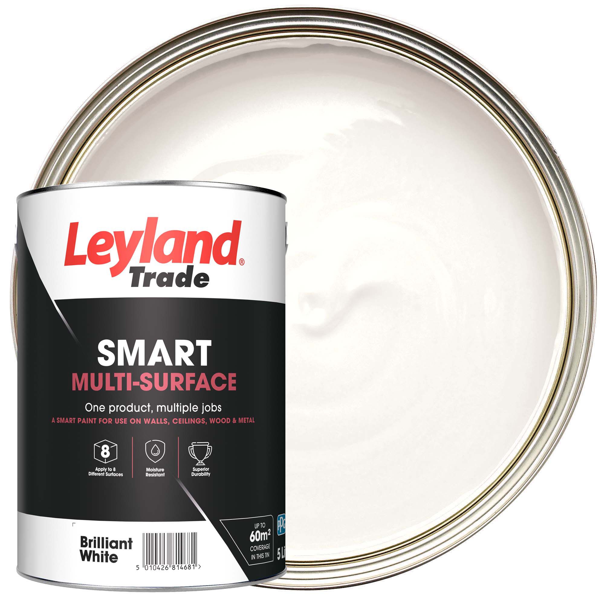 Image of Leyland Trade Smart Multi-Surface Brilliant White 5L