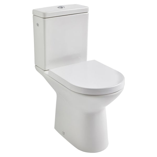 Roca Aris Close Coupled Easy Clean Toilet 
