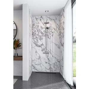 Image of Mermaid Elite Migliore 3 Sided Shower Panel Kit - 1700 x 900mm