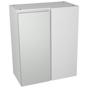 Wickes Hertford Gloss Grey Corner Storage Unit - 625 x 735mm