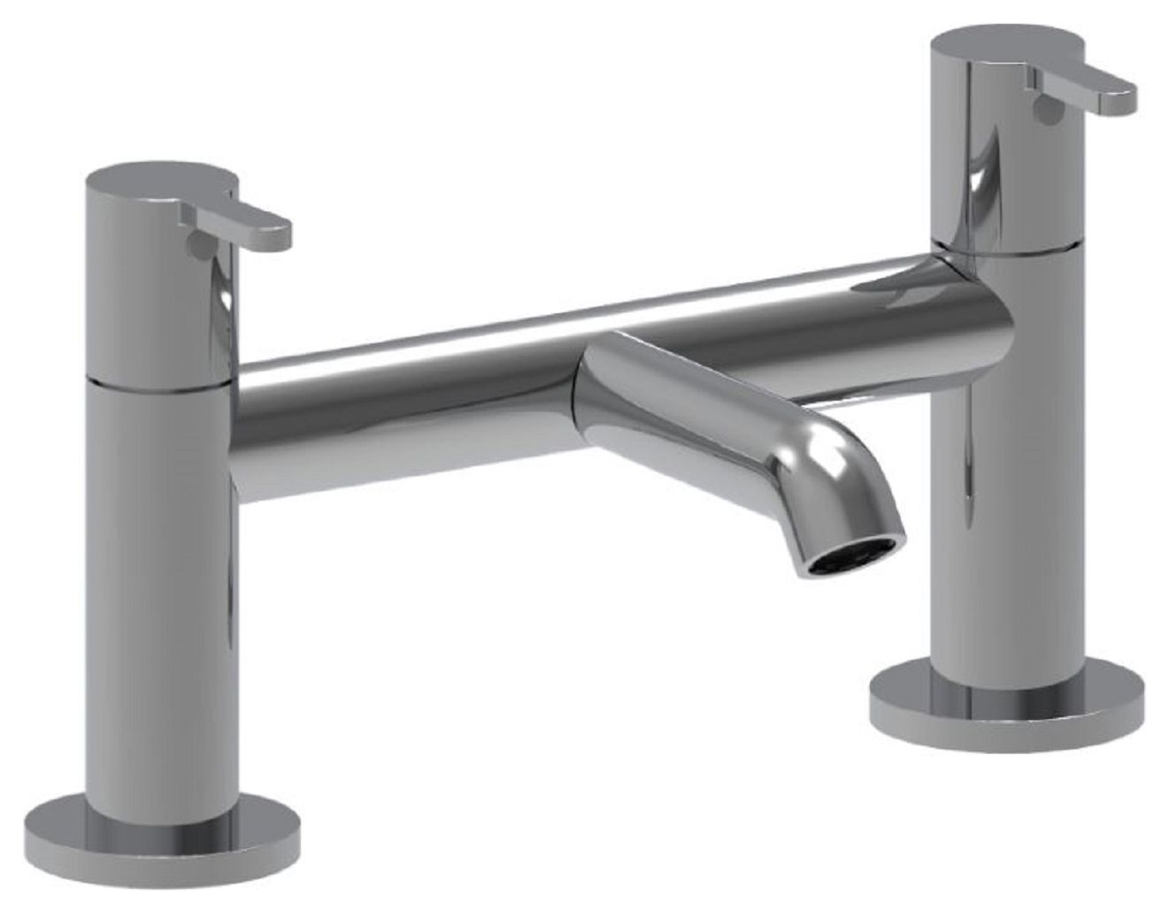Image of Roca Carelia Bath Filler Tap with Cold Start Technology - Chrome