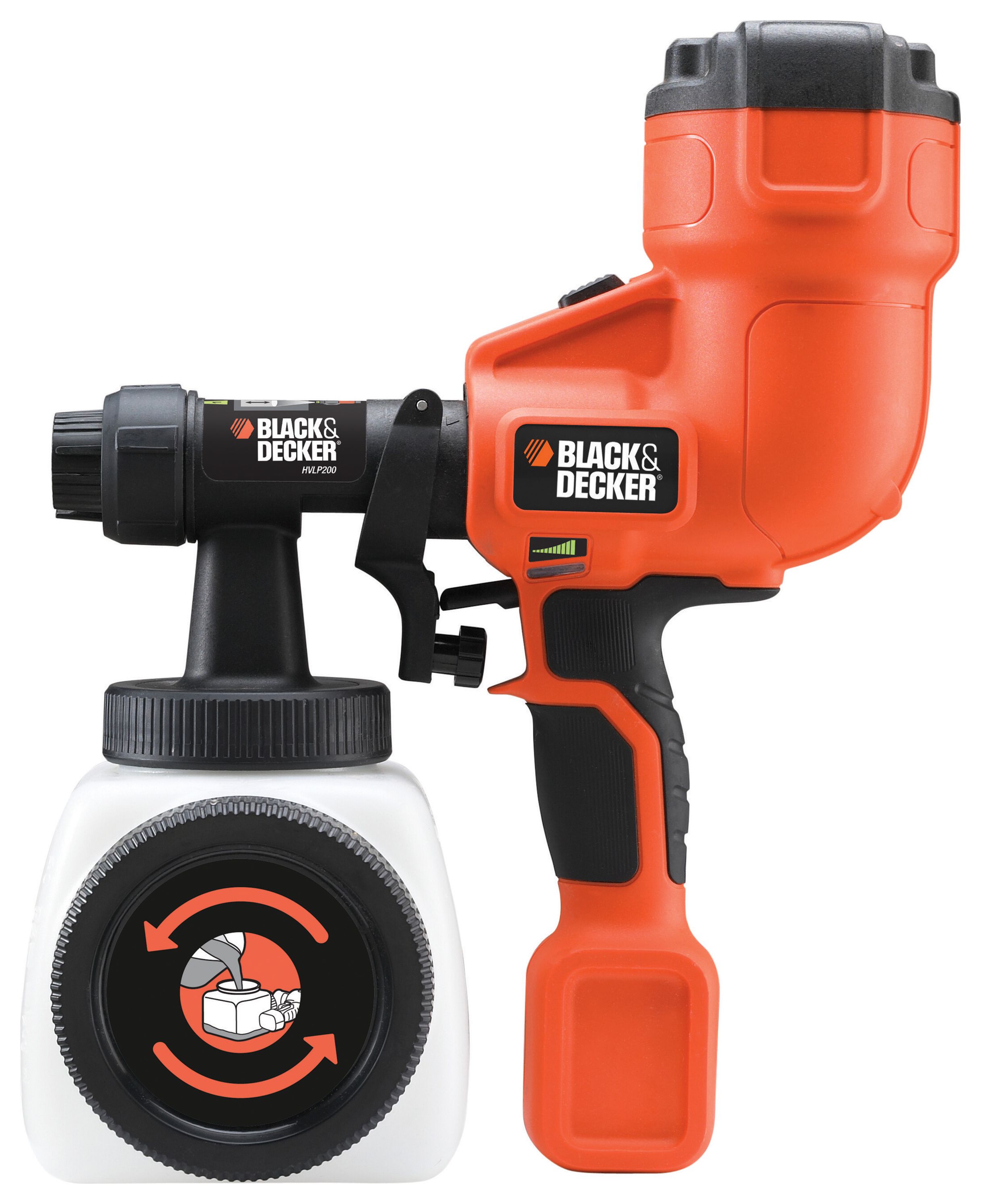 Image of Black & Decker HVLP200-GB Paint Sprayer 400W