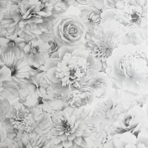 Arthouse Glitter Bloom Silver Wallpaper 10.05m x 53cm
