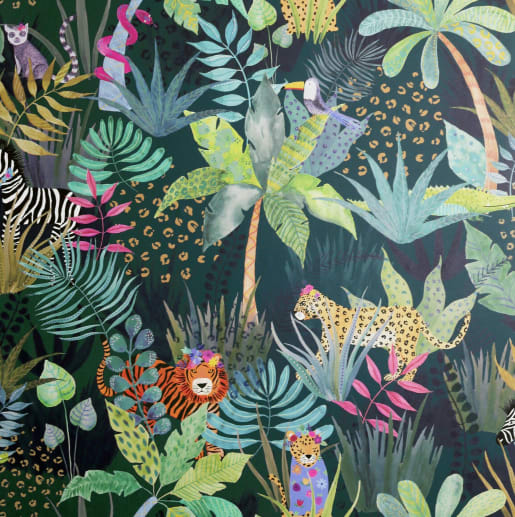 Arthouse Hidden Jungle Emerald Wallpaper 10.05m x 53cm