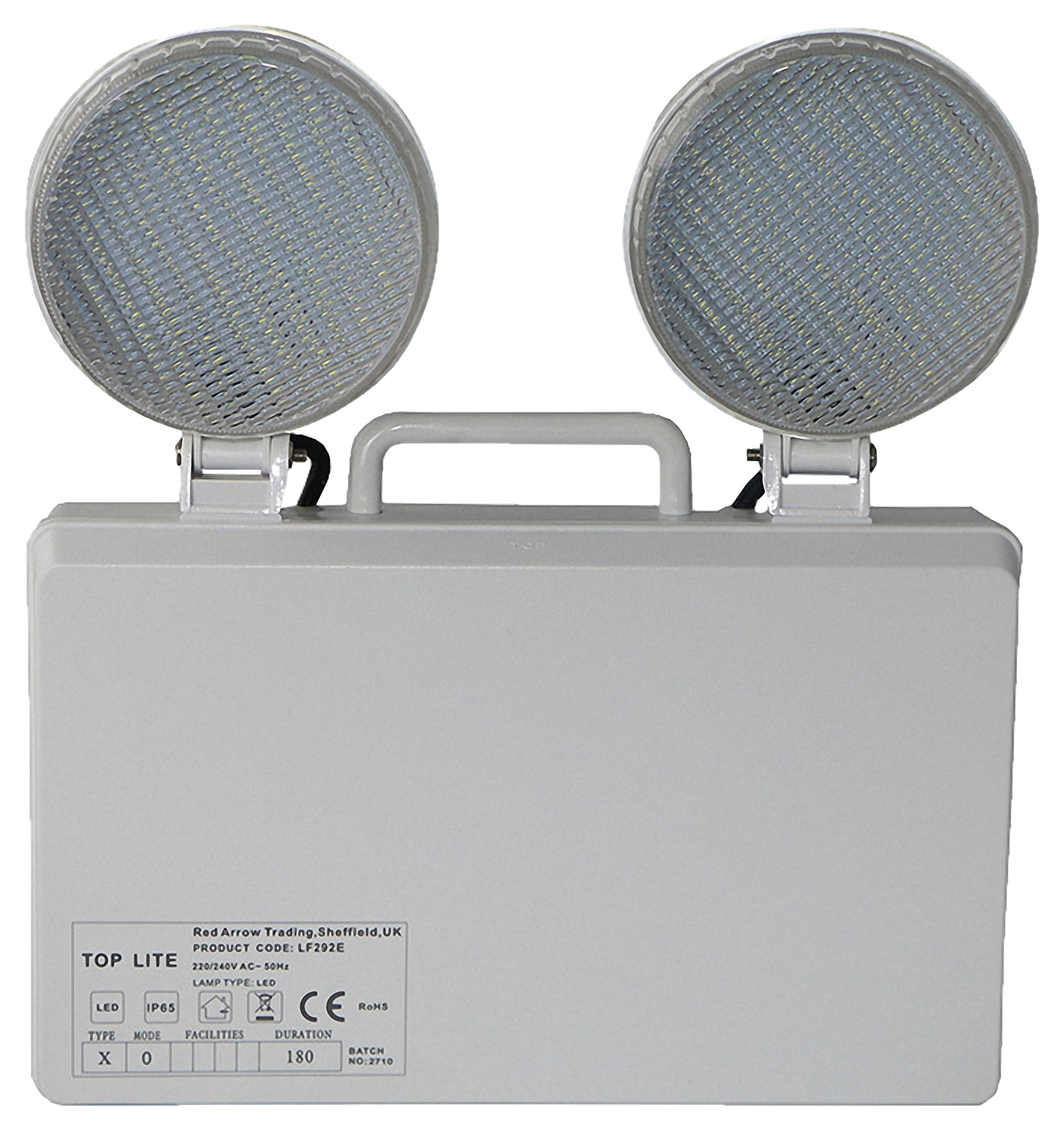 Image of Ambient Lighting Emergency LED Twin Spot - 3 Hour - IP20