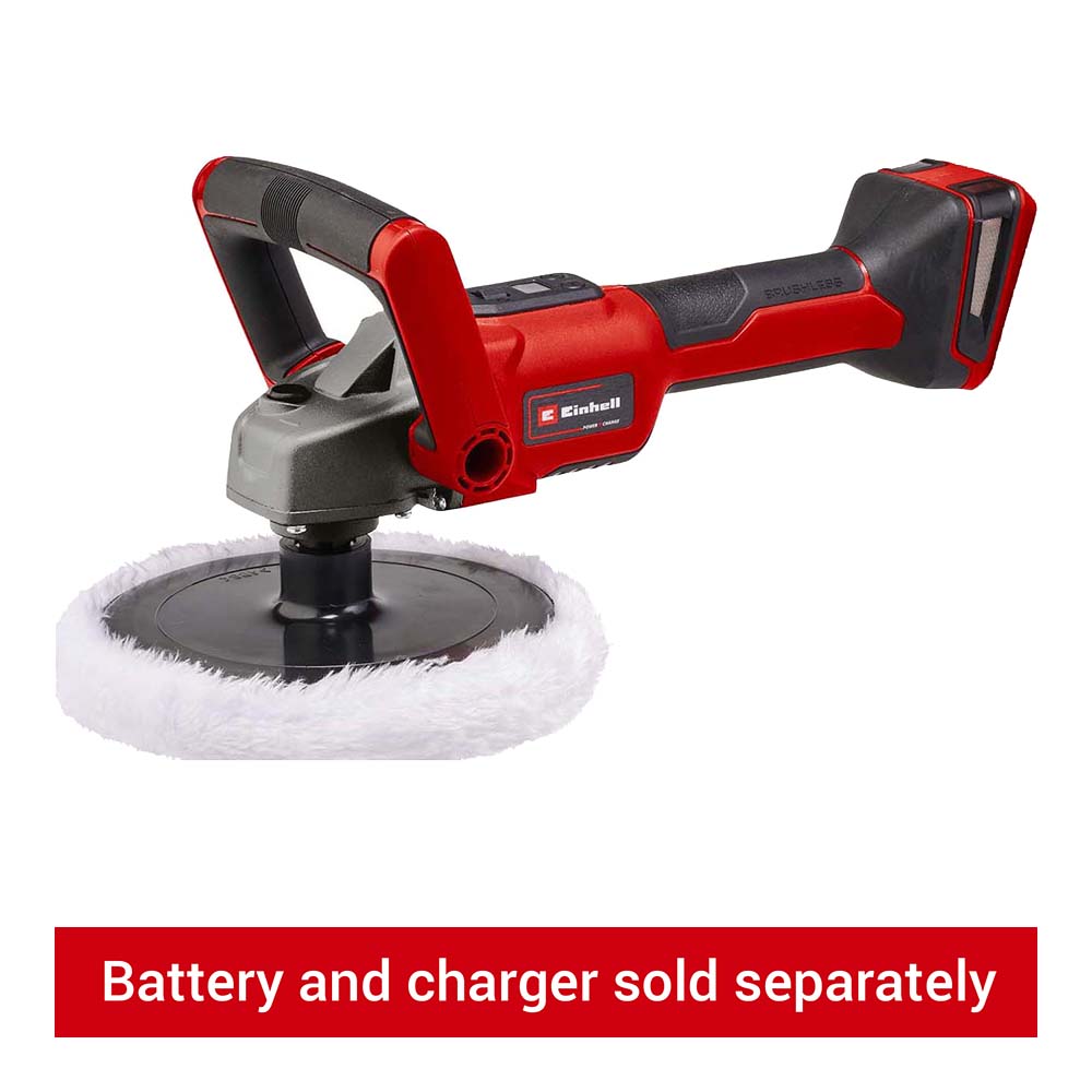 Image of Einhell Power X-Change 18V Cordless Brushless Polisher & Sander - Bare