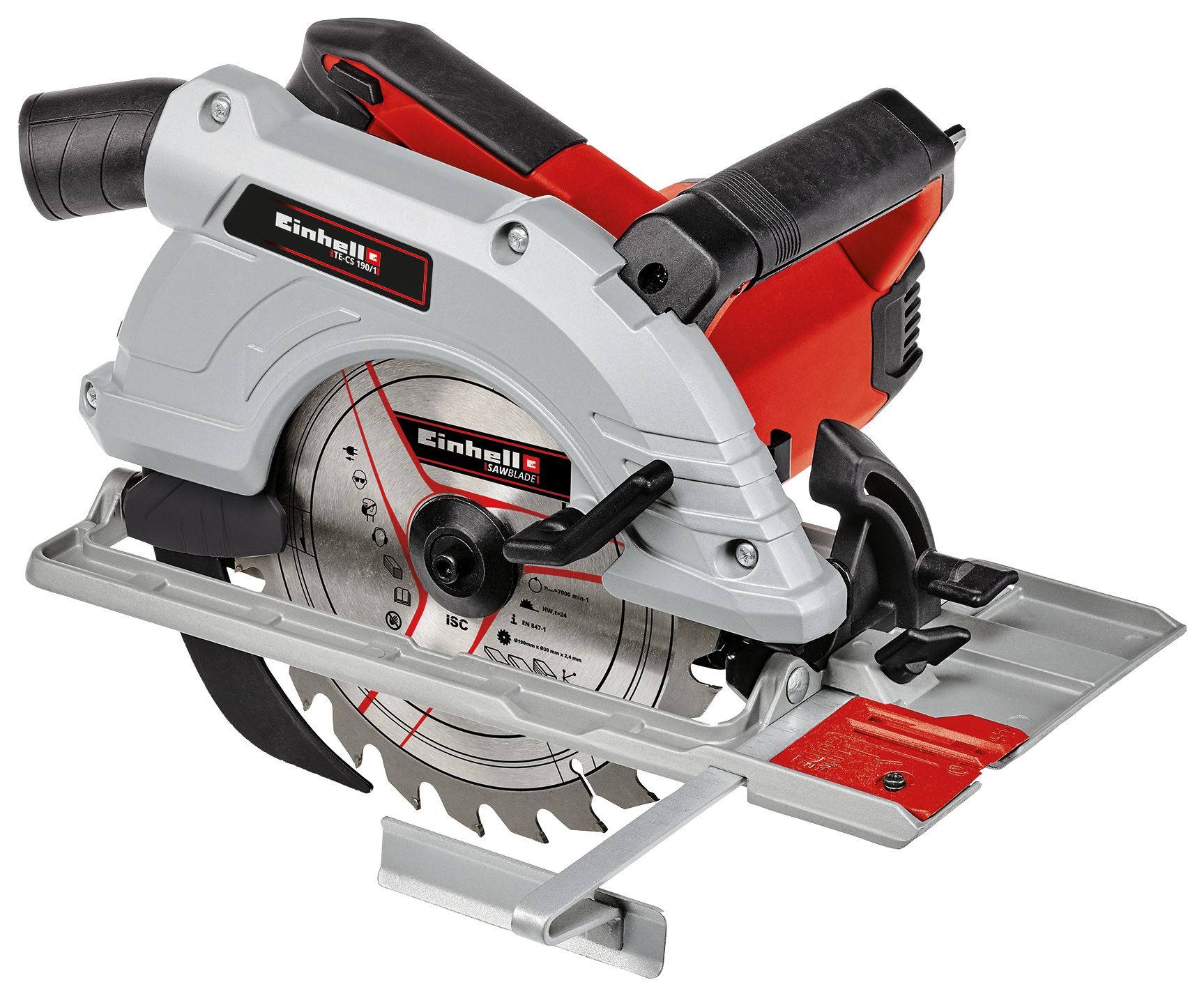 Einhell TE-CS 190mm Corded Circular Saw - 1500W