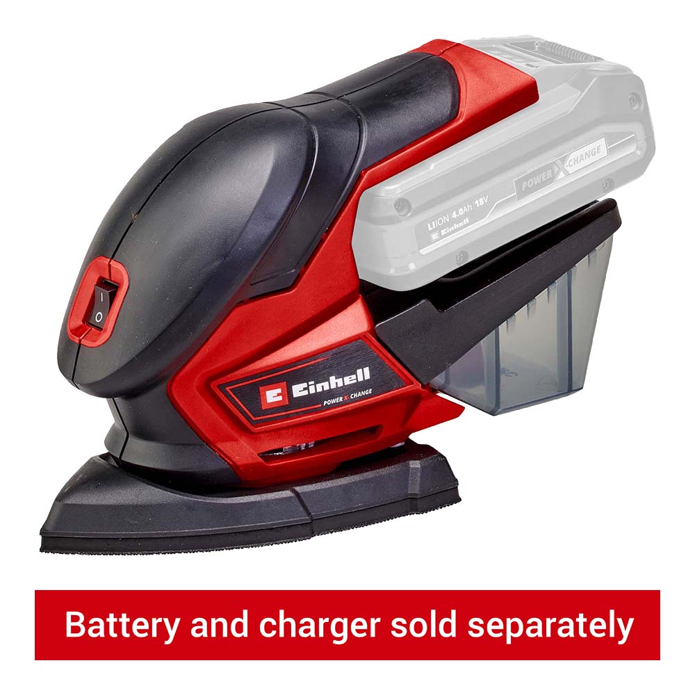 Einhell Power X-Change 18V Cordless Detail Sander - Bare