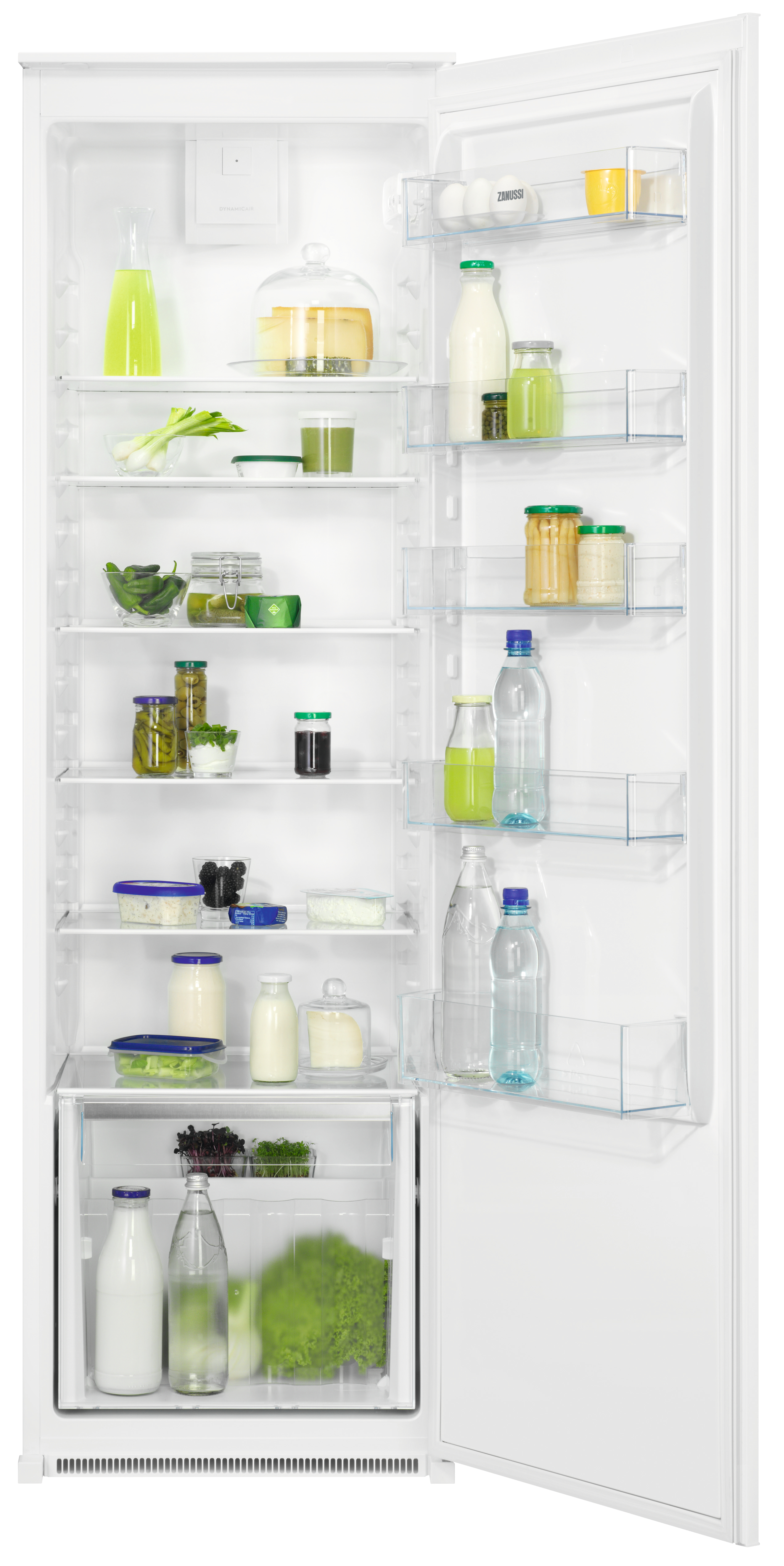 Zanussi ZRDN18ES3 Integrated Tall Fridge - White