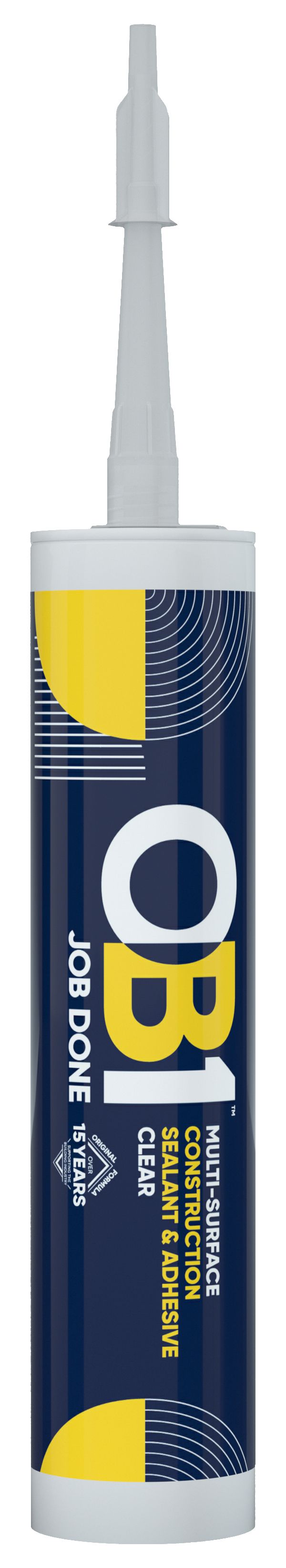 Image of OB1 Multi-Surface 290ml Sealant & Adhesive - Clear