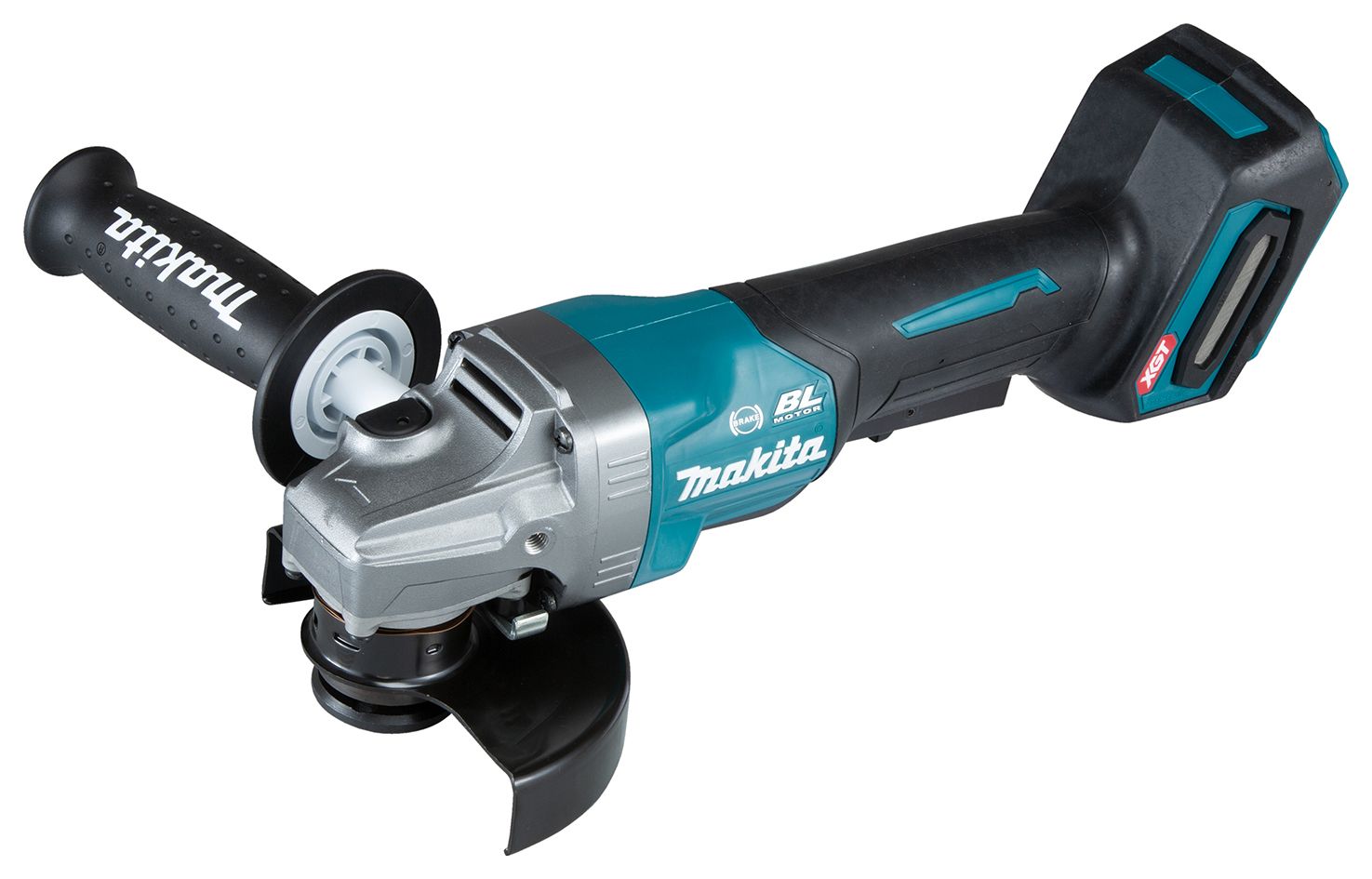 Image of Makita GA013GZ XGT 40Vmax 125mm Cordless Paddle Switch Brushless Angle Grinder - Bare