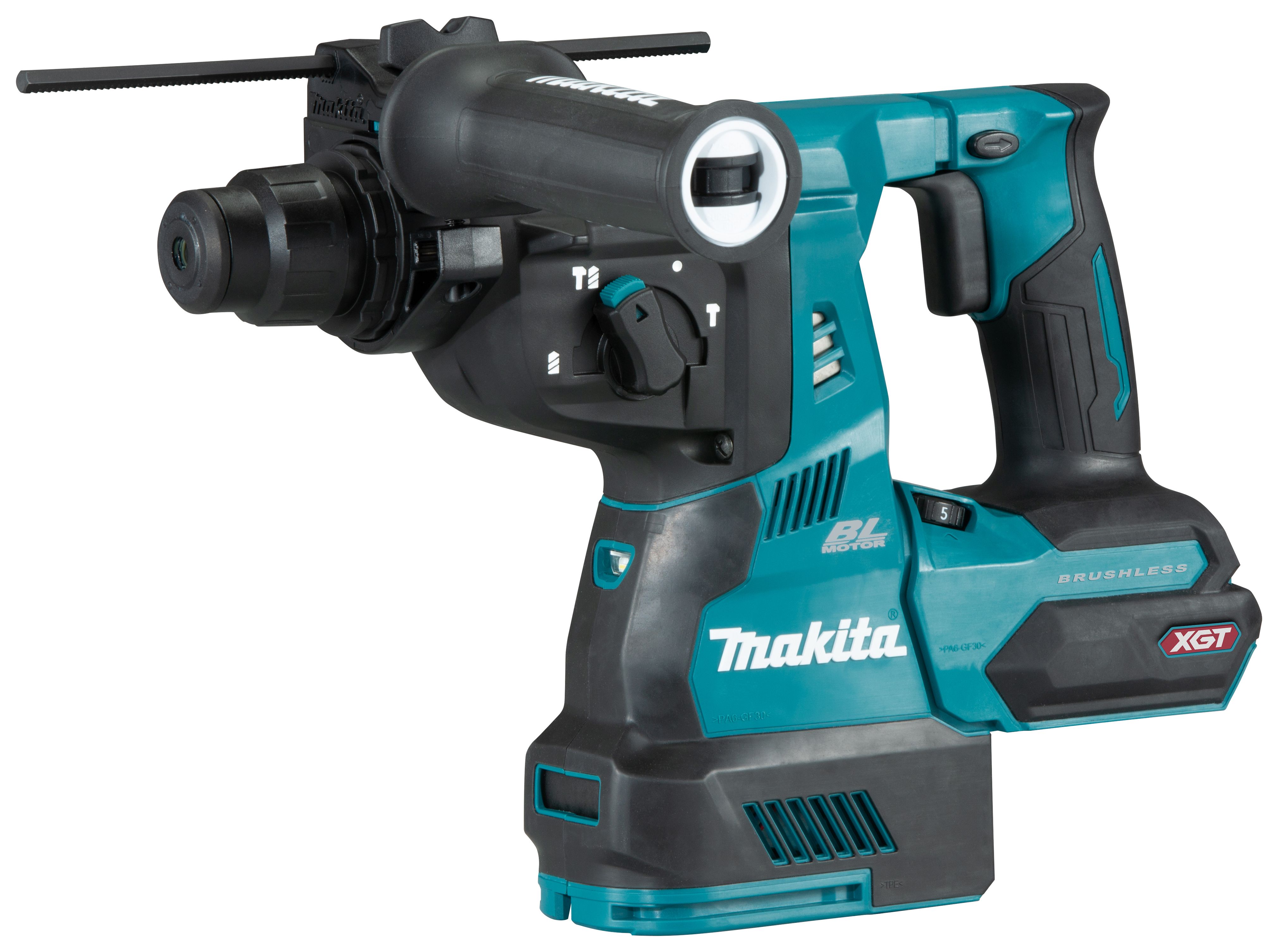 Image of Makita HR003GZ XGT 40Vmax SDS+ Cordless Brushless Rotary Hammer - Bare