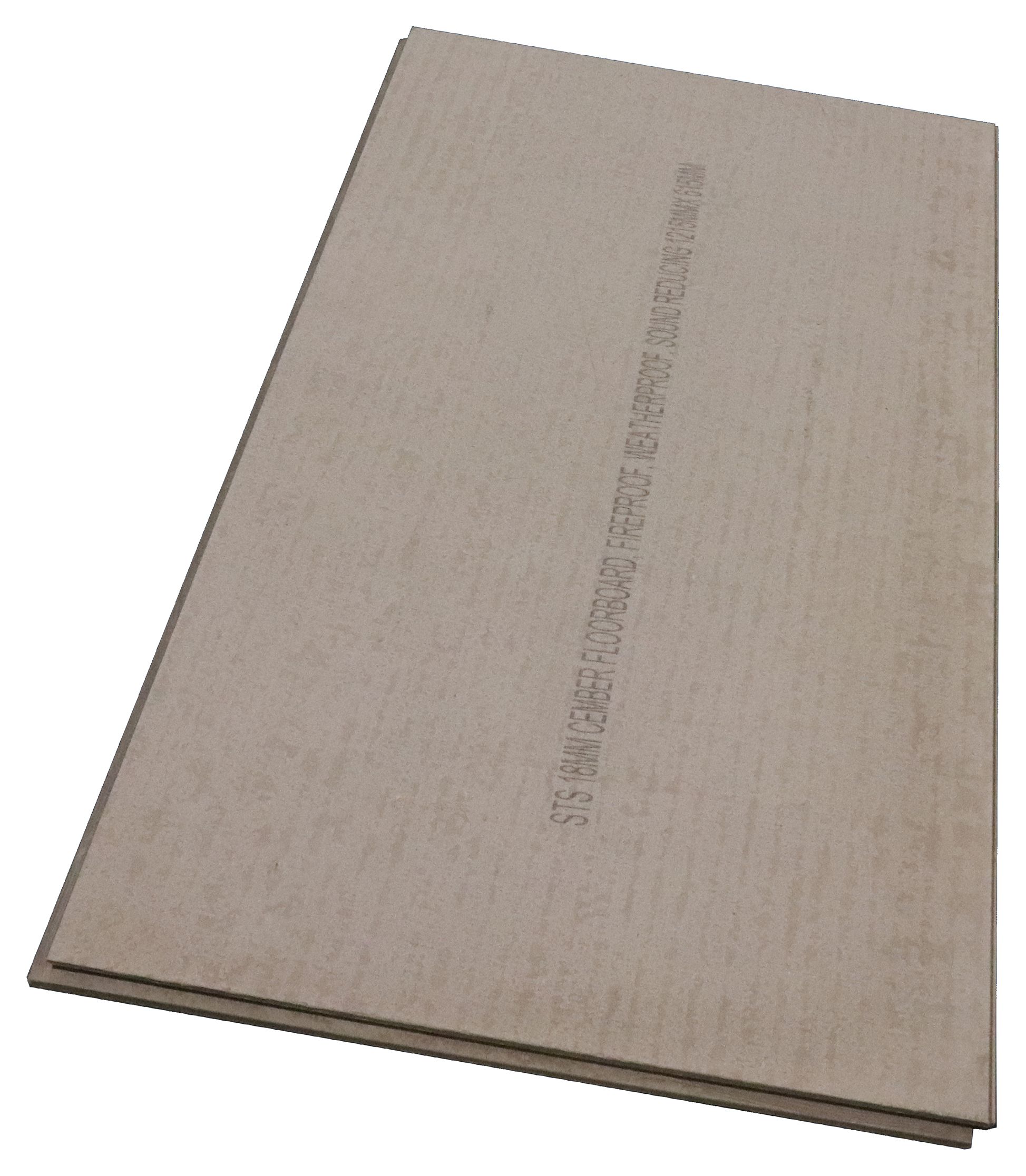 Image of STS NoMorePly TG4 Tile Backer Floor Board 1200 x 600 x 18mm - Pack of 50