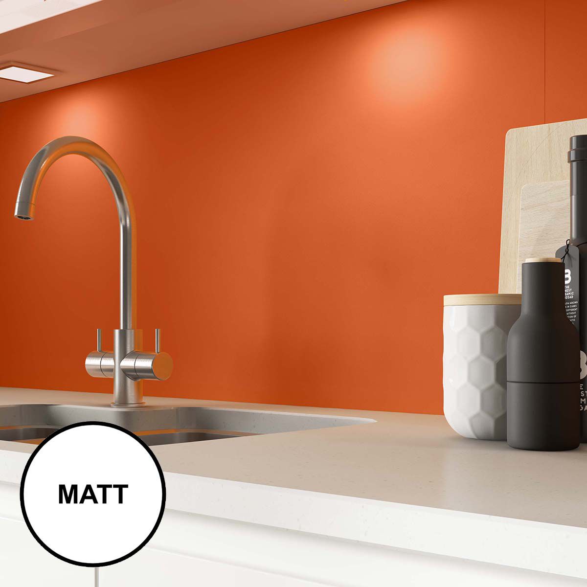 AluSplash Splashback Autumn Leaves 3050 x 610mm - Matt