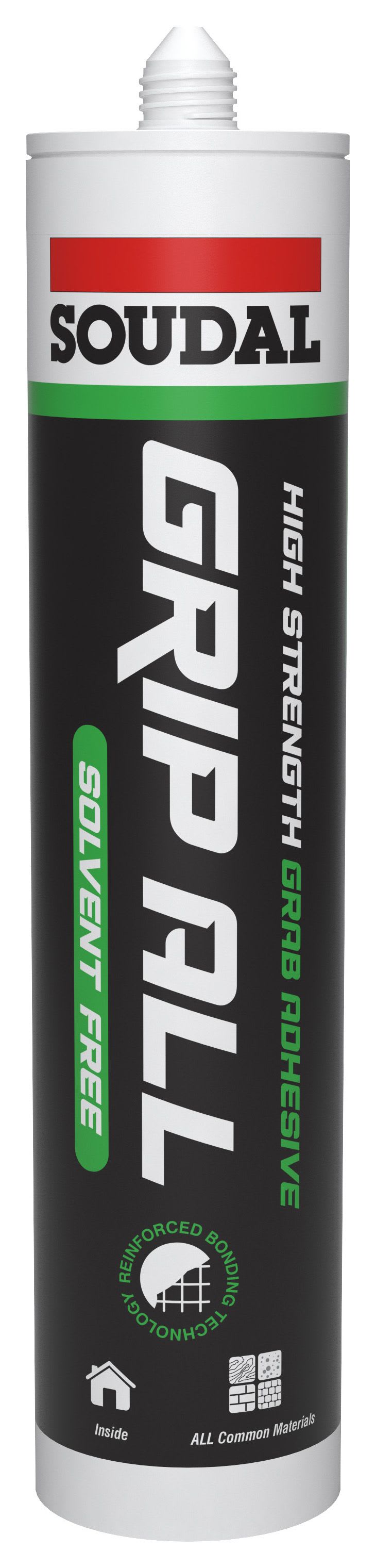 Soudal Grip ALL Solvent Free Adhesive 290ml Wickes.co.uk