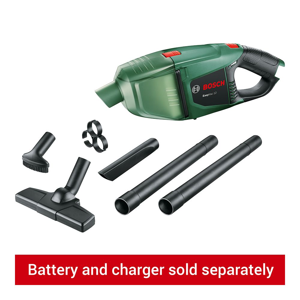 Image of Bosch Easyvac 12 Cordless 12v Vacuum Cleaner - Bare