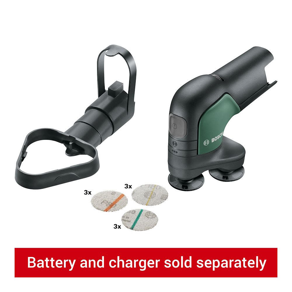 Bosch Easycurvsander 12 Cordless 12v Rotating Disk Sander And Polisher