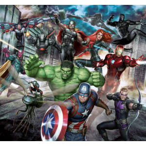 Marvel Avengers Assemble Wall Mural 3m x 2.8m
