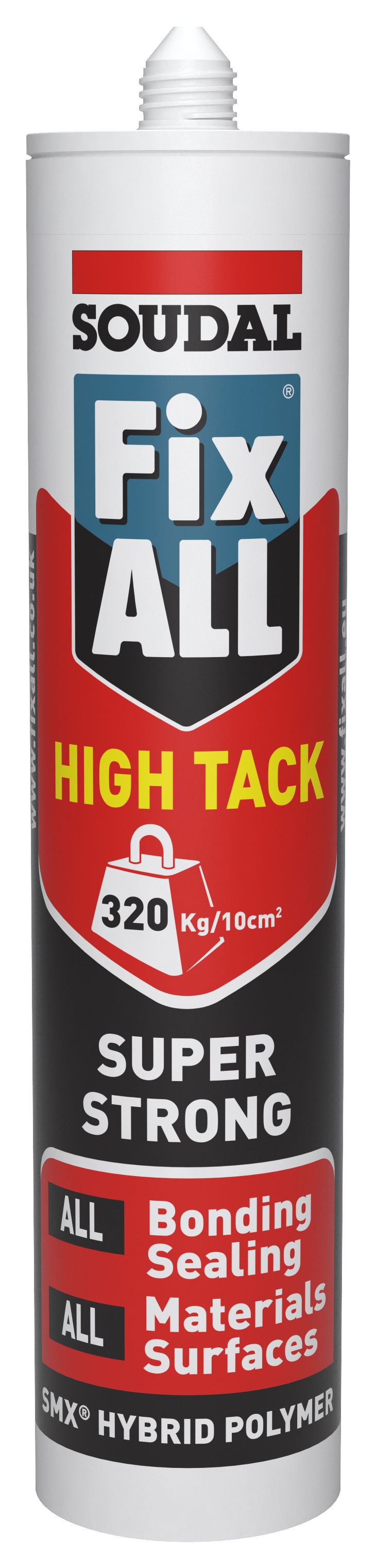 Soudal Fix ALL High Tack Hybrid Sealant & Adhesive - 290ml