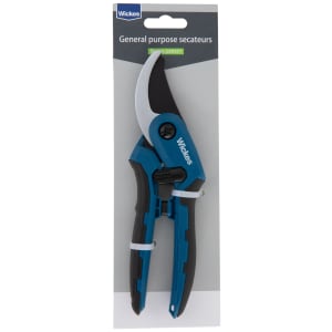 Wickes Secateurs Bypass Pattern with Ergonomic Handle