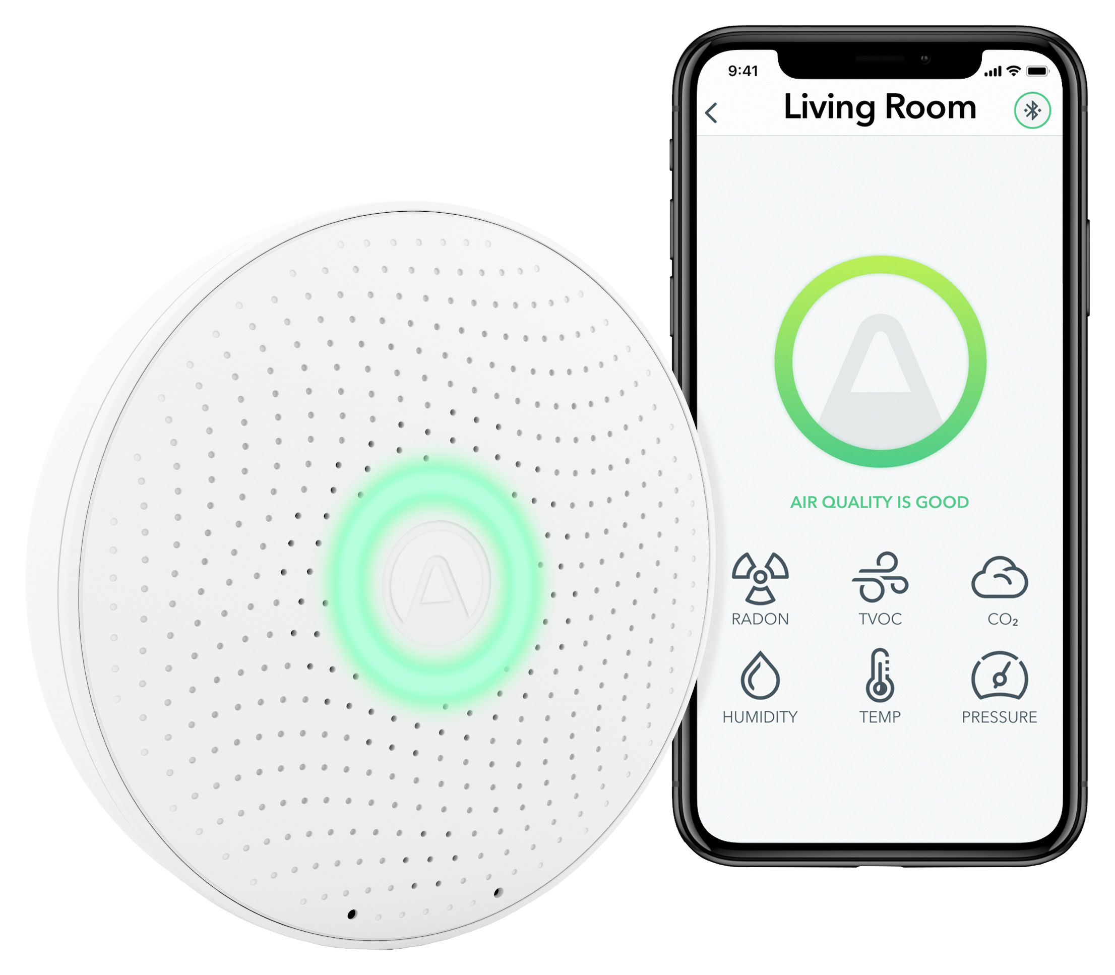 Image of Airthings Wave Plus Smart Radon & Indoor Air Quality Monitor