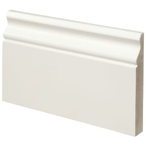 Wickes Ogee Fully Finished MDF Skirting - 18mm x 119mm x 3.66m