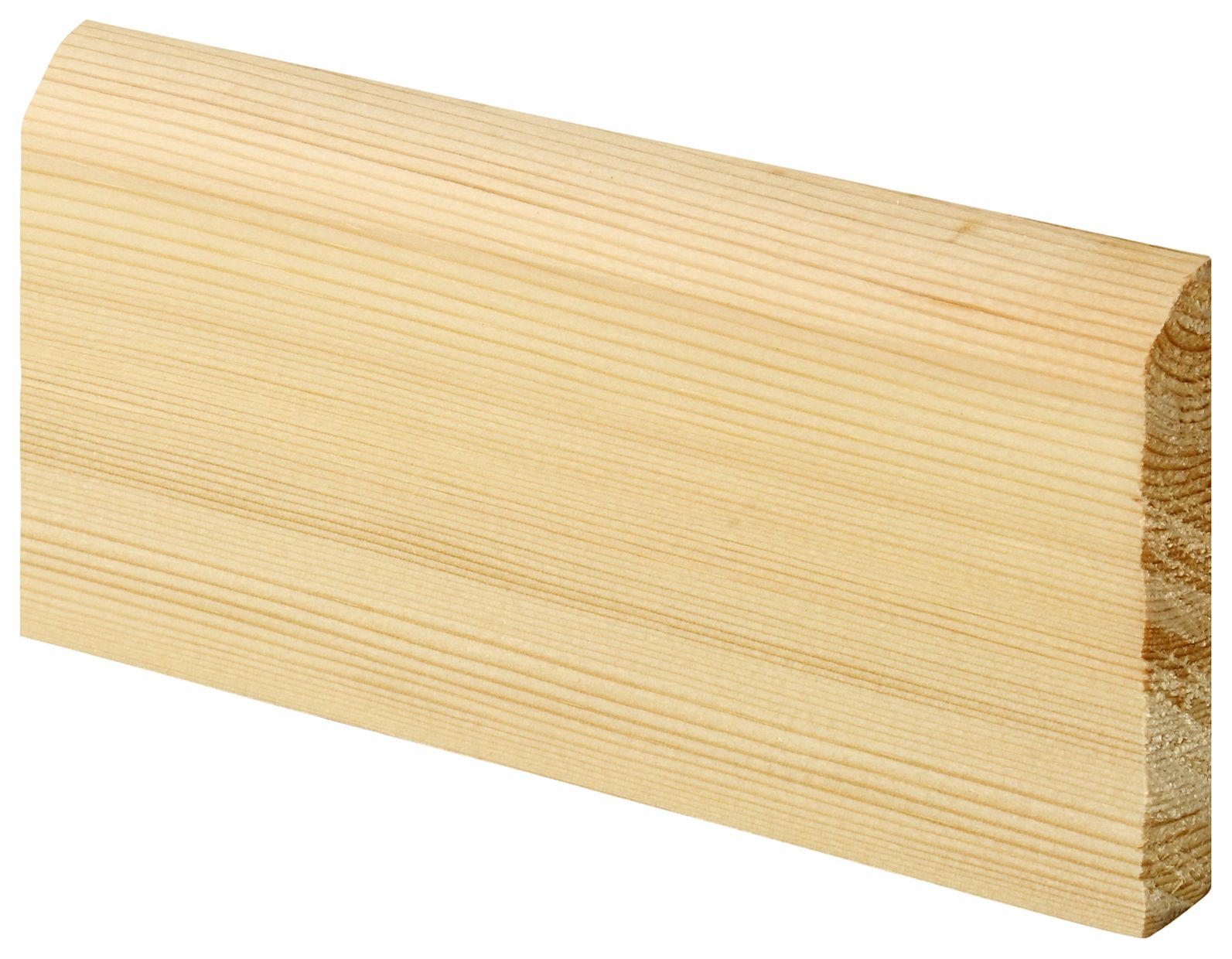 Image of Wickes Bullnose Pine Architrave 19 x 69 x 2100mm Pack of 5