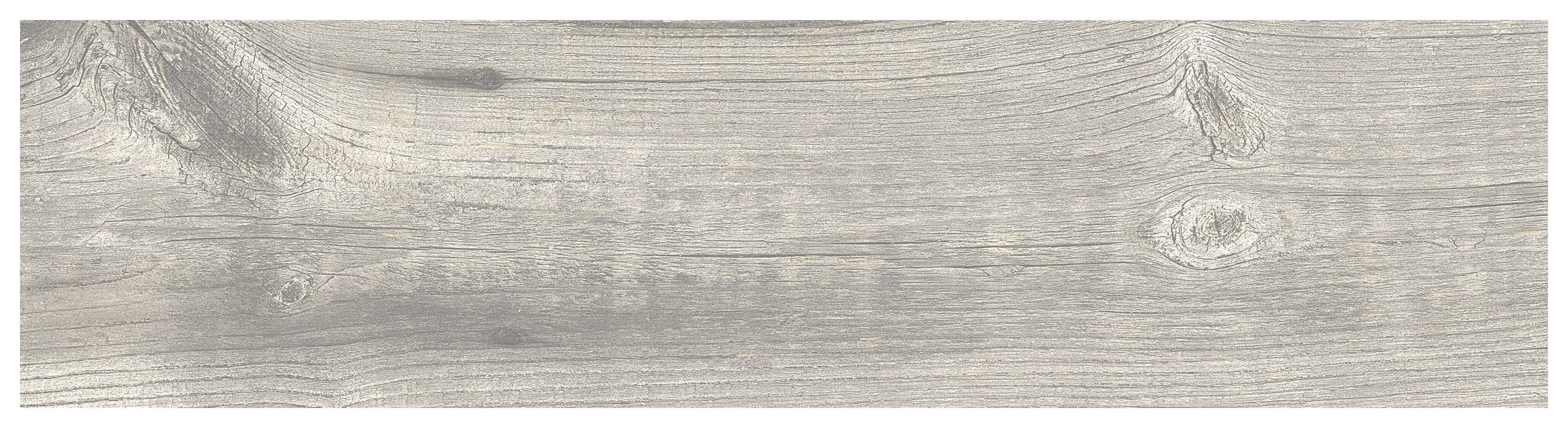 Image of Wickes Maine Grey Wood Effect Porcelain Wall & Floor Tile - 225 x 900mm - Sample