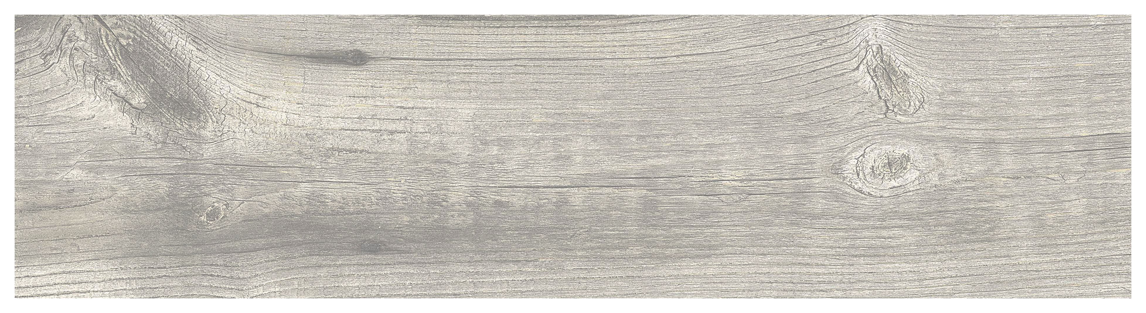 Wickes Maine Grey Wood Effect Porcelain Wall & Floor Tile - 225 x 900mm - Sample